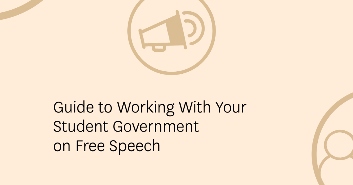 Student Government Model Guide to Working with Student Government | The Foundation for ...