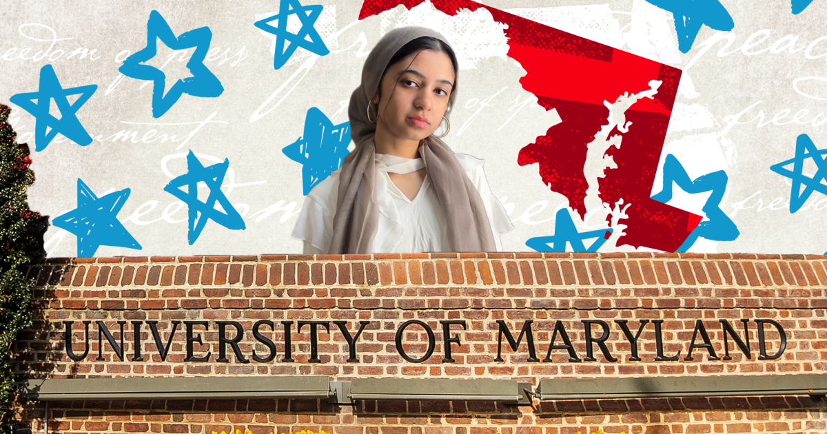 The paper was her lifeboat — UMD called it interference | The ...