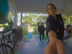 The agents served Streever's wife with a "WARNING NOTICE" over a critical email he sent to the head of ICE five months ago.