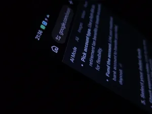 Ai mode on phone