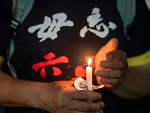 HK vigil for Tiananmen