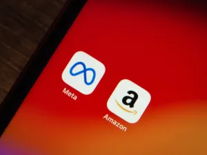 Meta icon on iPhone