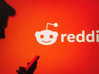 Reddit users with logo in the background