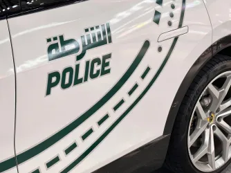 Dubai police car