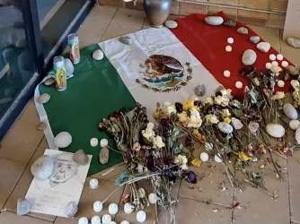 Student mural in response to cancelation of an art exhibit