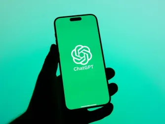 ChatGPT logo on iPhone
