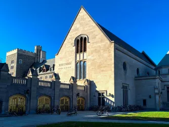 Whitman College community hall at Princeton University in New Jersey. (Image via Shutterstock.com)