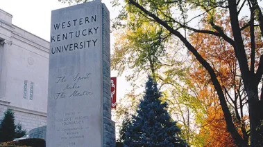 Western Kentucky University sign 