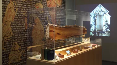 Stanford's art piece before it was removed from the museum at KSU