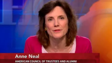 Annette Neal ACTA President Anne Neal Talks Campus Sexual Assault on 'PBS NewsHour ...
