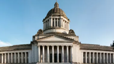 State of Washington capitol building in Olympia