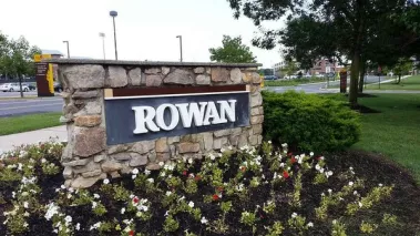 Rowen University sign