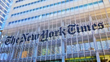 New York Times headquarters in NYC