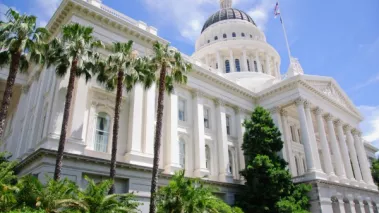 The California State Capitol in Sacramento.