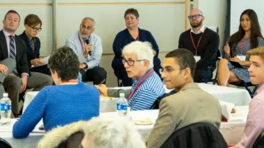 Attendees at FIRE's 2019 Faculty Conference at Boston University.