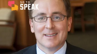 William & Mary Law School Professor Timothy Zick, author of the new book “The First Amendment in the Trump Era.”