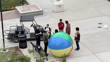 After police shut down a free speech event at Santa Ana College, students in the campus chapter of Young Americans for Liberty fought back to get the policy changed.