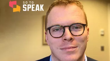 First Amendment scholar Luke Morgan, author of the upcoming article “The broken branch: Capitalism, the Constitution, and the press.”