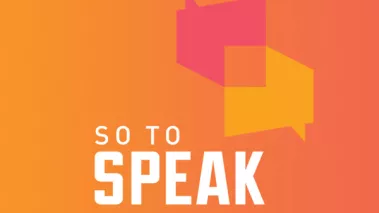 So to Speak: The Free Speech Podcast logo