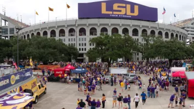 LSU's Tiger Stadium. (Roberto Michel/Shutterstock)