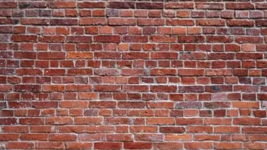 A brick wall