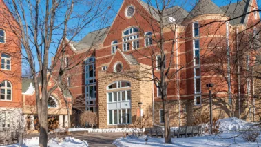 The Ruth Stricker Dayton Campus Center at Macalester College.