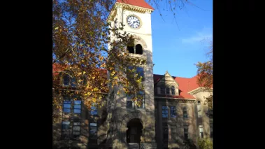The Memorial Building at Whitman College.