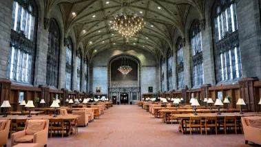 The University of Chicago's William Rainey Harper Memorial Library (Thomas Barrat / Shutterstock.com)