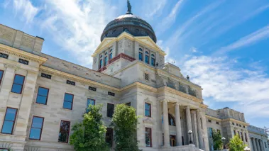 Montana State Capitol building in Helena, Montana.