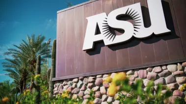 Arizona State University Sign