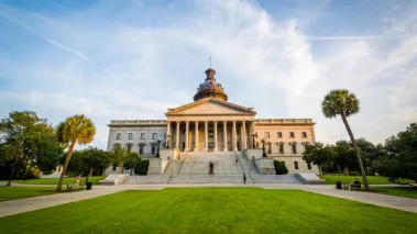 The South Carolina State House in Columbia, South Carolina