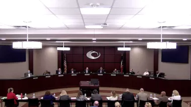 Meeting of Collin College Board of Trustees on June 22, 2021.