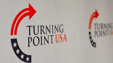 Turning Point USA sign