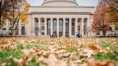 MIT campus in the fall