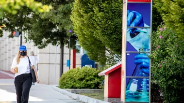 Boston University students have returned to campus amidst the COVID-19 pandemic.