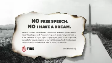 FIRE MLK ad