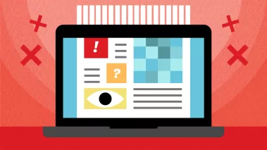 Graphic of a laptop computer