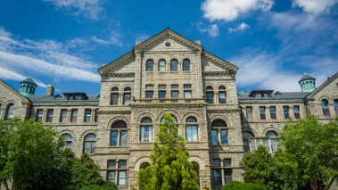 Building at the Catholic University of America, in Washington, DC.