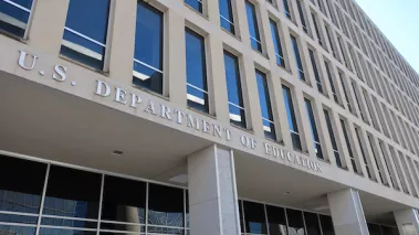 Department of Education building in Washington DC