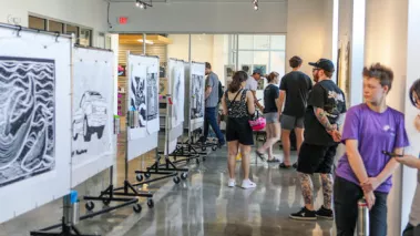 ShiftSpace gallery at Wichita State University