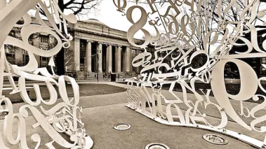 MIT campus in Cambridge Massachusetts