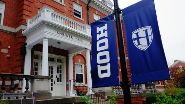 Shriner Hall at Hood College in Frederick Maryland