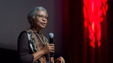 Alice Walker speaking at a TEDx event