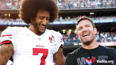 Former Quarterback Colin Kaepernick and US Army Green Beret Nate Boyer