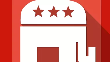 Lindenwood College Republicans logo