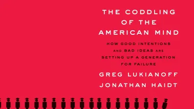 Coddling of the American Mind book cover horizontal