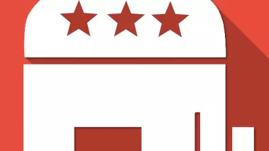 Lindenwood College Republicans logo