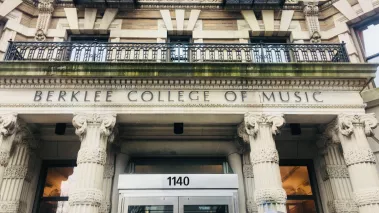 Entrance to Berklee College of Music