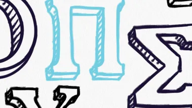 Greek letters