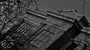 Old Main Graduate School Building, West Texas A&M University, Canyon, Texas.